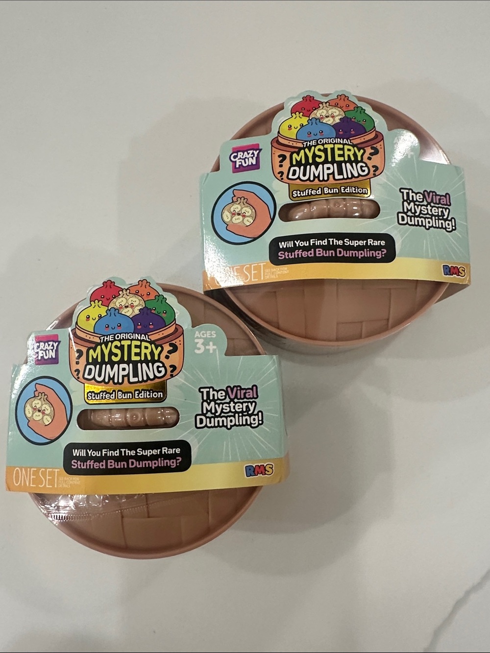 Set of 2 The Original Mystery Dumplings stuffed bun edition RMS 🔥 fast ship